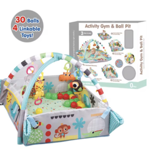 Playful Activity Play Gym with 30 Balls