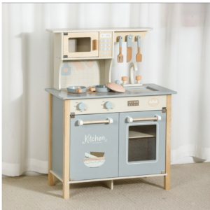 Wooden European Kitchen Play Set