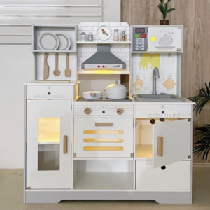 Wooden Simulated Electronic Kitchen