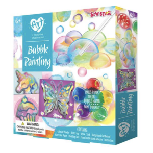DIY Bubble Painting