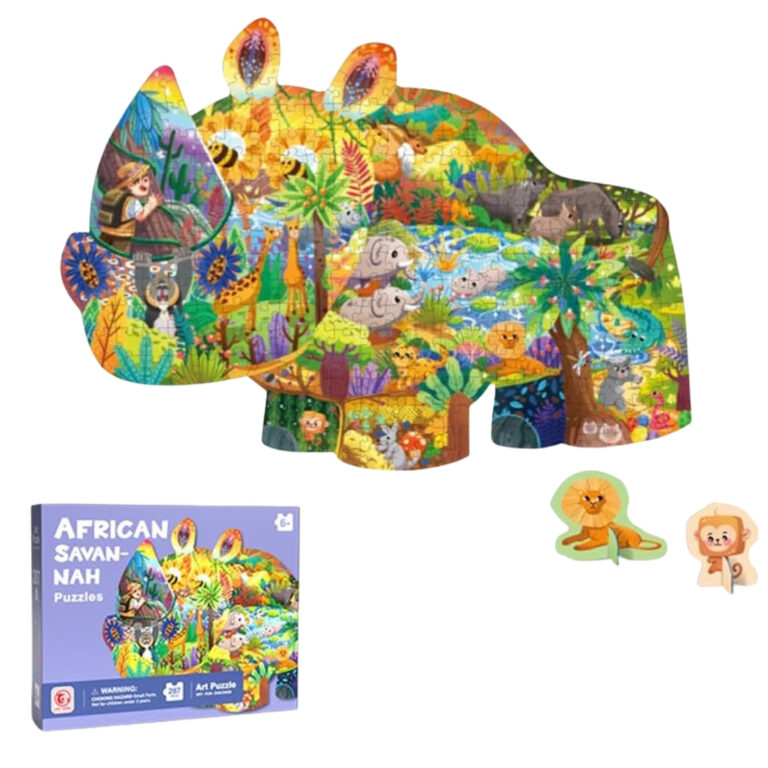 287pcs African Savannah Floor Puzzle