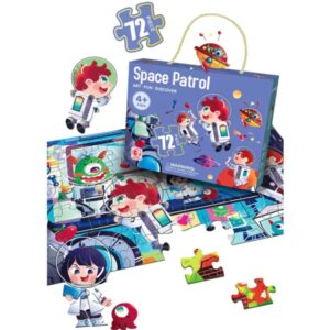 72pcs Space Patrol Jumbo Puzzle