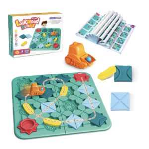 Logical Building Maze Game