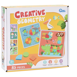 Creative Geometric Puzzle Board