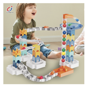 DIY Space Themed Marble Run