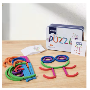 Wooden Matching Stick Puzzle