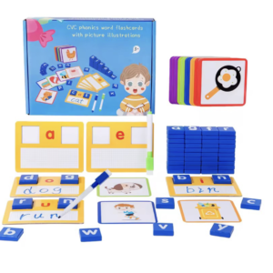 CVC Vowel Reading FlashCards