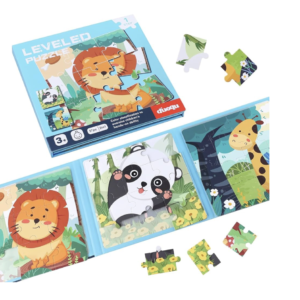 Magnetic Leveled Puzzles