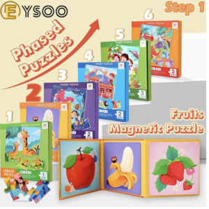 Magnetic Leveled Puzzles
