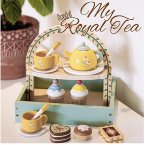 Wooden Royal Tea Set