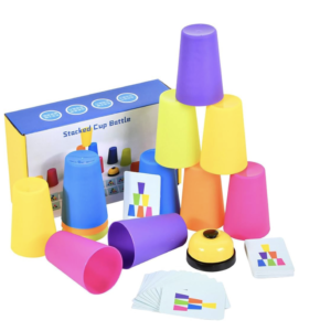 Stacked Cup Battle Game