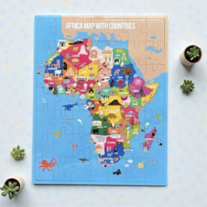 Africa Map Jigsaw Puzzle