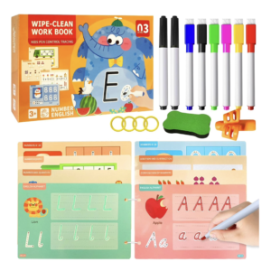 Alphabet And Number Wipe And Clean Set